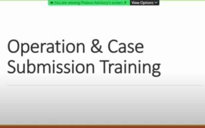 UBB Operation & Case Submission Training – English