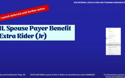 IL Spouse Payer Benefit Extra Rider – Mandarin